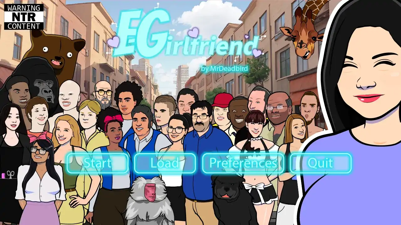 【欧美SLG/AI汉化/2D】电子女友v0.018997  AI汉化版【PC+安卓/0.77G/更新】E-Girlfriend
